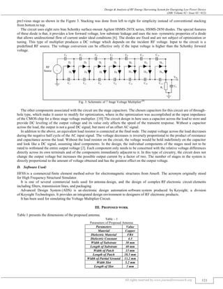 DESIGN & ANALYSIS OF RF ENERGY HARVESTING SYSTEM FOR CHARGING LOW POWER ...
