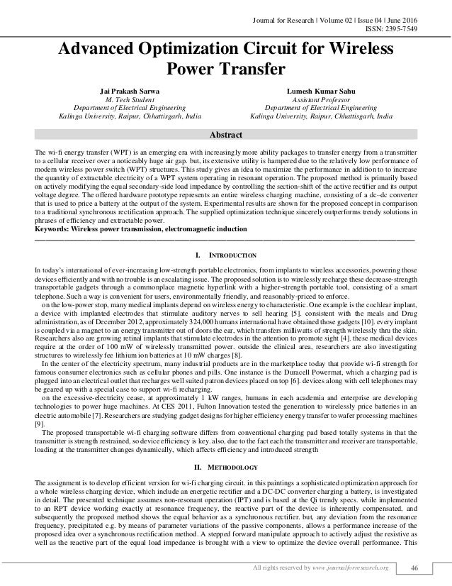 Advantages of wireless power transmission picture