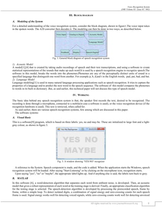 VOICE RECOGNITION SYSTEM | PDF | Digital Audio | Computer Software and ...