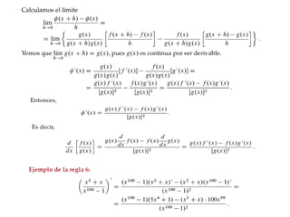 Derivada Reglas Basicas