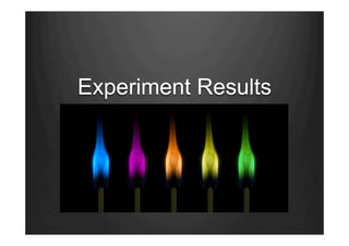 Experiment Results
 