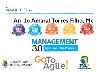 Sobre mim… 
Ari do Amaral Torres Filho, Me 
 