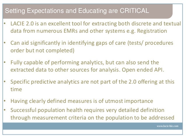 Lacie Health Information Exchange