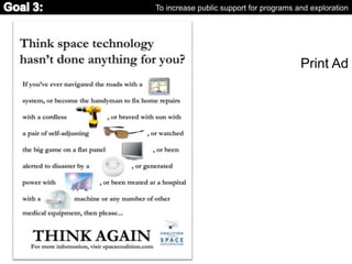 Goal 2:To encourage students with an existing interest in STEM to pursue aerospace careersSupporting Research Hands-on scientific problem solving