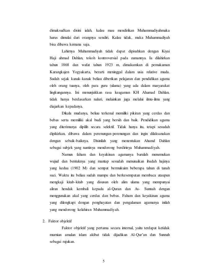 Sejarah Muhammadiyah