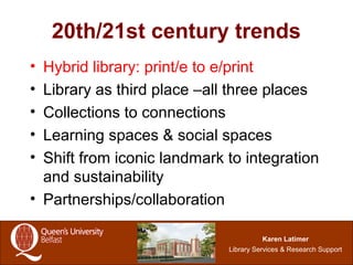 A new typology for library buildings in the 21st century: trends and ...