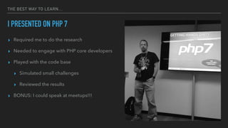 The road to php 7.1 Slide 8