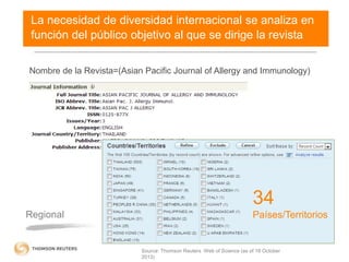 Nombre de la Revista=(Asian Pacific Journal of Allergy and Immunology)
34
Países/Territorios
La necesidad de diversidad in...