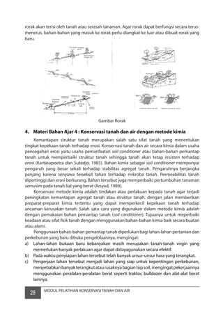 modul pelatihan konservasi tanah dan air - panduan pelatihan bagi cbo ...