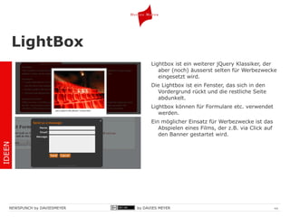 Der Schieb-Effekt dauert ca. 1s und ist sichtbar. 