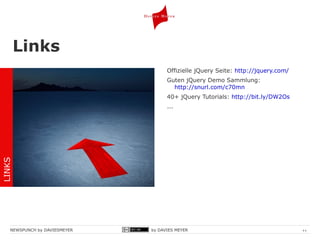 Die Anzeige kann mit Click auf einen Button wieder zurück geschoben werden. 