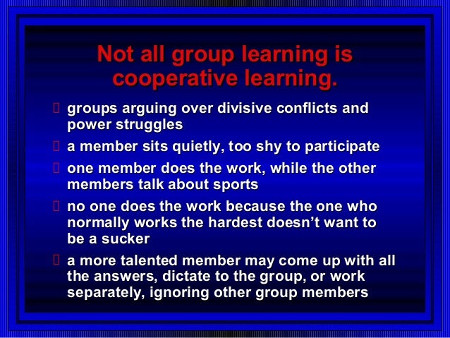 cooperative or collaborative learning a team Cooperative and collaborative learning - theoretical perspectives on collaboration, collaborative learning in dyads and groups, group and individual. cooperative or collaborative learning a team Cooperative and collaborative learning - theoretical perspectives on collaboration, collaborative learning in dyads and groups, group and individual.