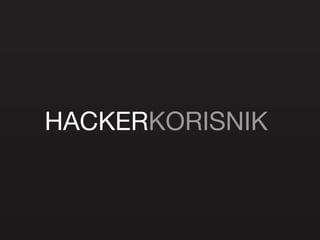 HACKER KORISNIK 