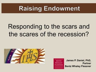 Responding to the scars and
the scares of the recession?
 
