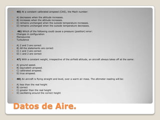Jaa Datos de Aire