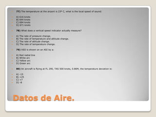 Jaa Datos de Aire