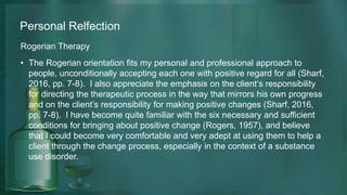 Counseling for alcohol use disorder: Adlerian and Rogerian approaches ...