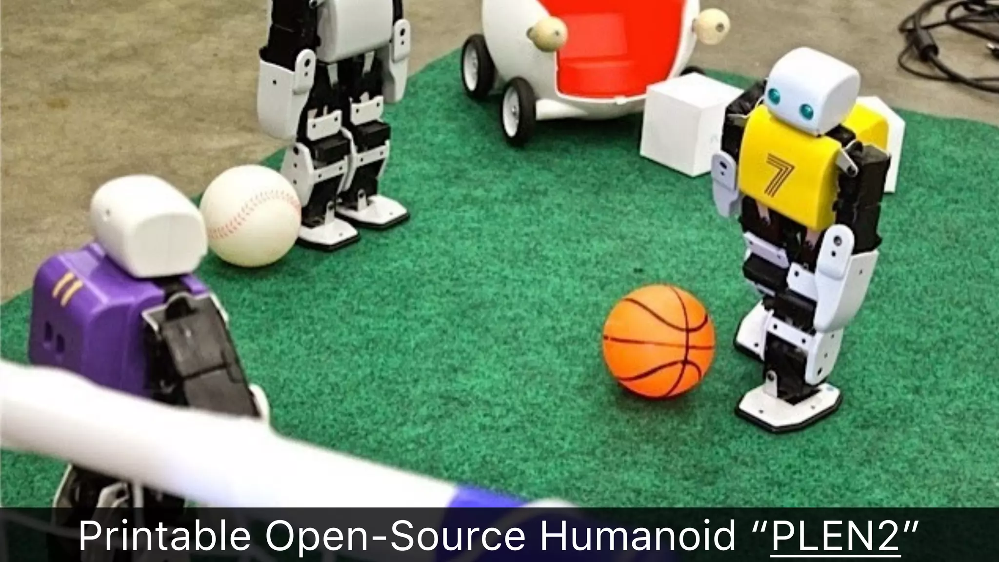 Printable Open-Source Humanoid “PLEN2”
 