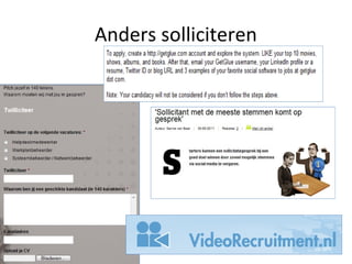 Anders solliciteren
 