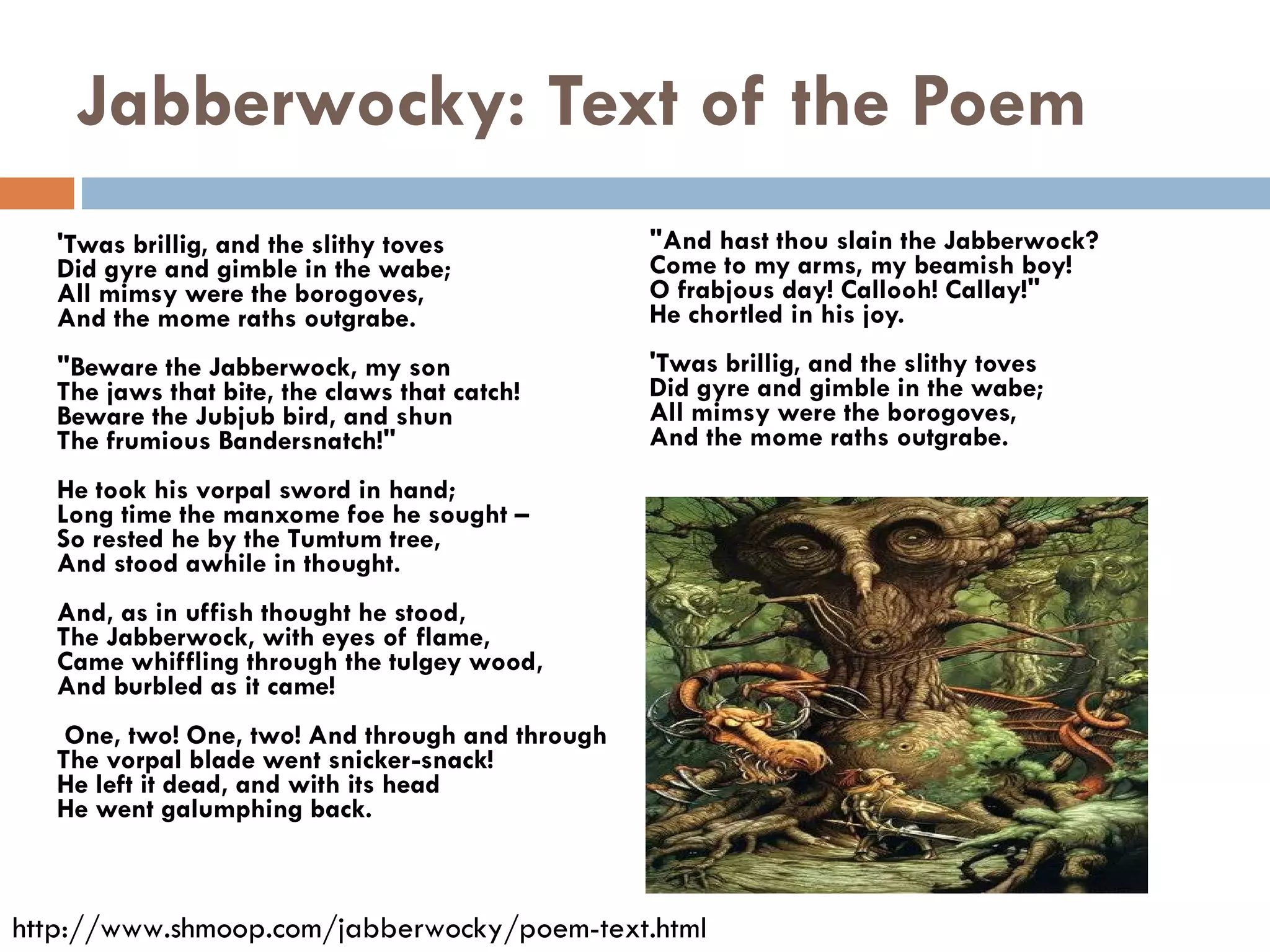 Jabberwocky | PPT