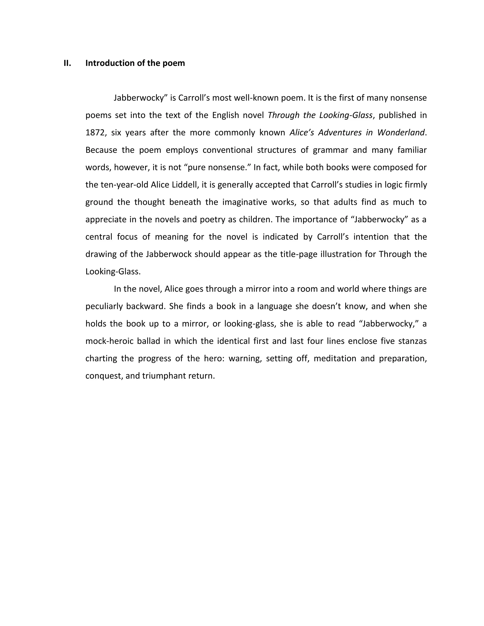 Jabberwocky paper | DOCX