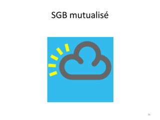 SGB mutualisé
36
 