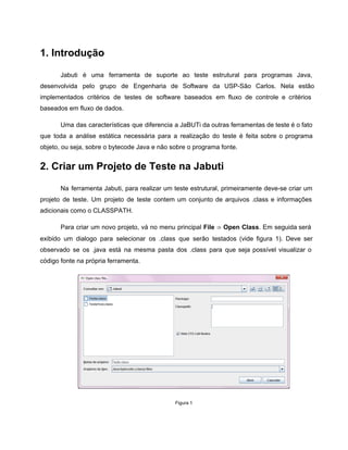 Teste Estrutural usando a ferramenta Jabuti | PDF