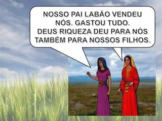 EBD Fé com Libras - Jacó deixa Labão