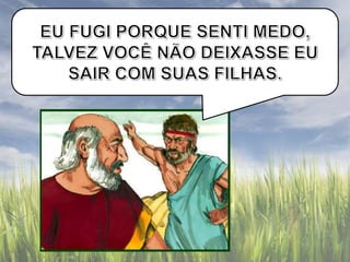 EBD Fé com Libras - Jacó deixa Labão