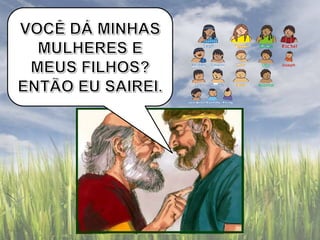 EBD Fé com Libras - Jacó deixa Labão