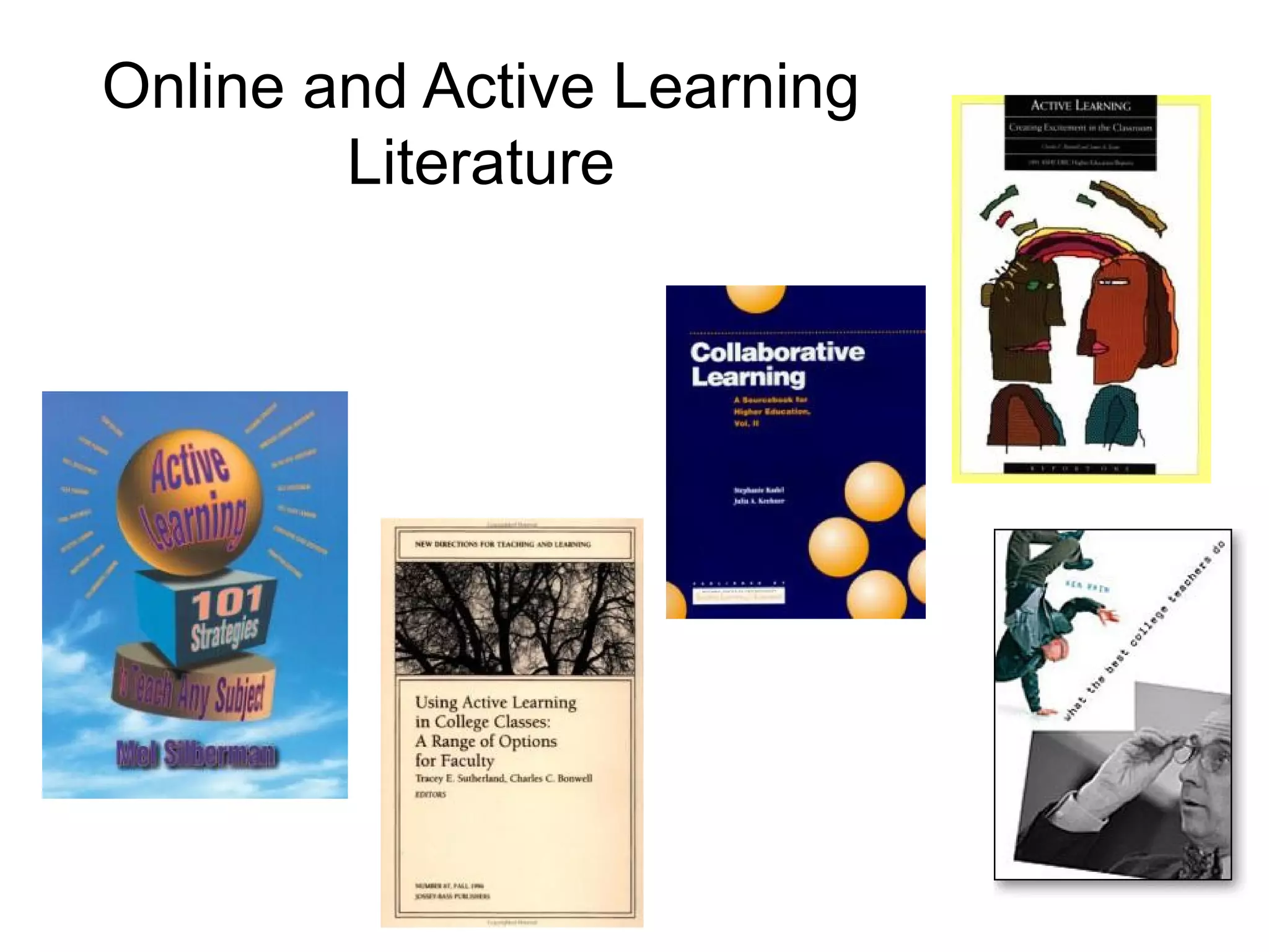 Online and Active Learning
Literature
 