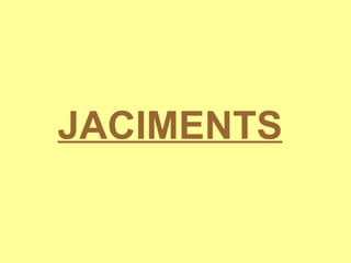 JACIMENTS 