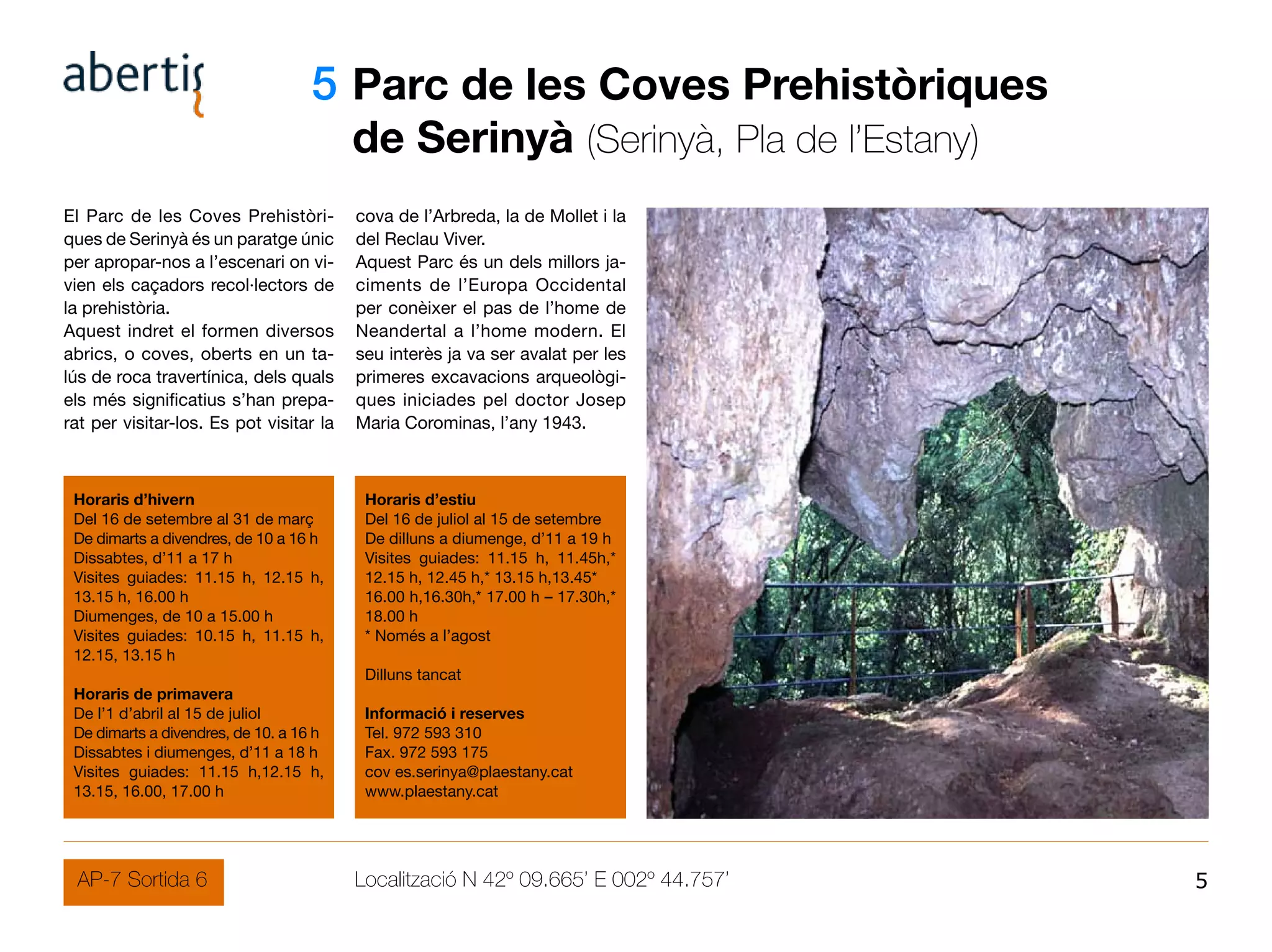 Jaciments ( Abertis)