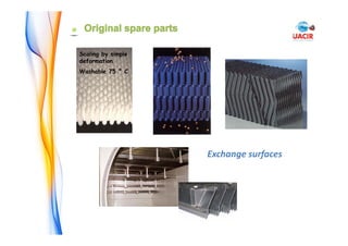 Scaling by simple
deformation
Washable 75 ° C
Exchange surfaces
 