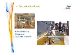 internal coating
Epoxy resin
steel and concrete
 