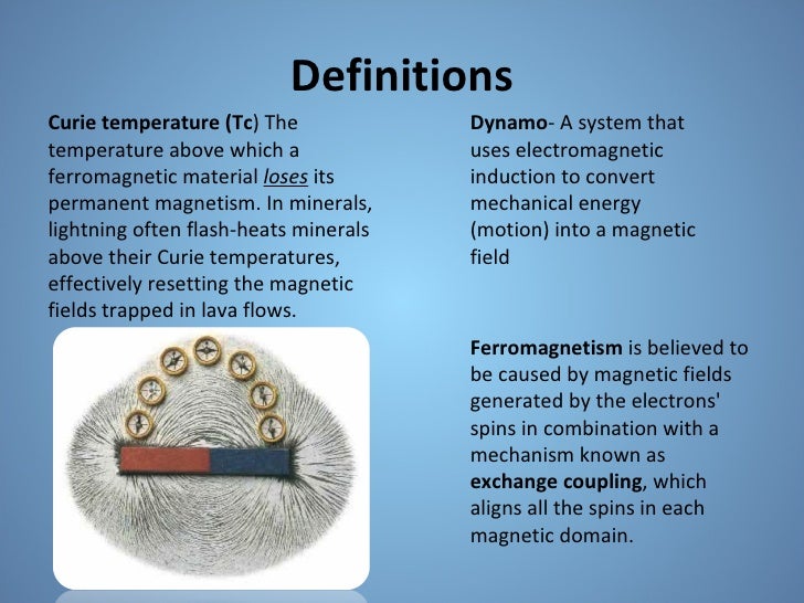 magnetism definition science
