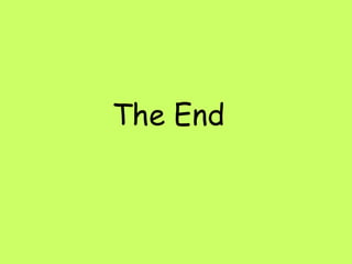 The End 