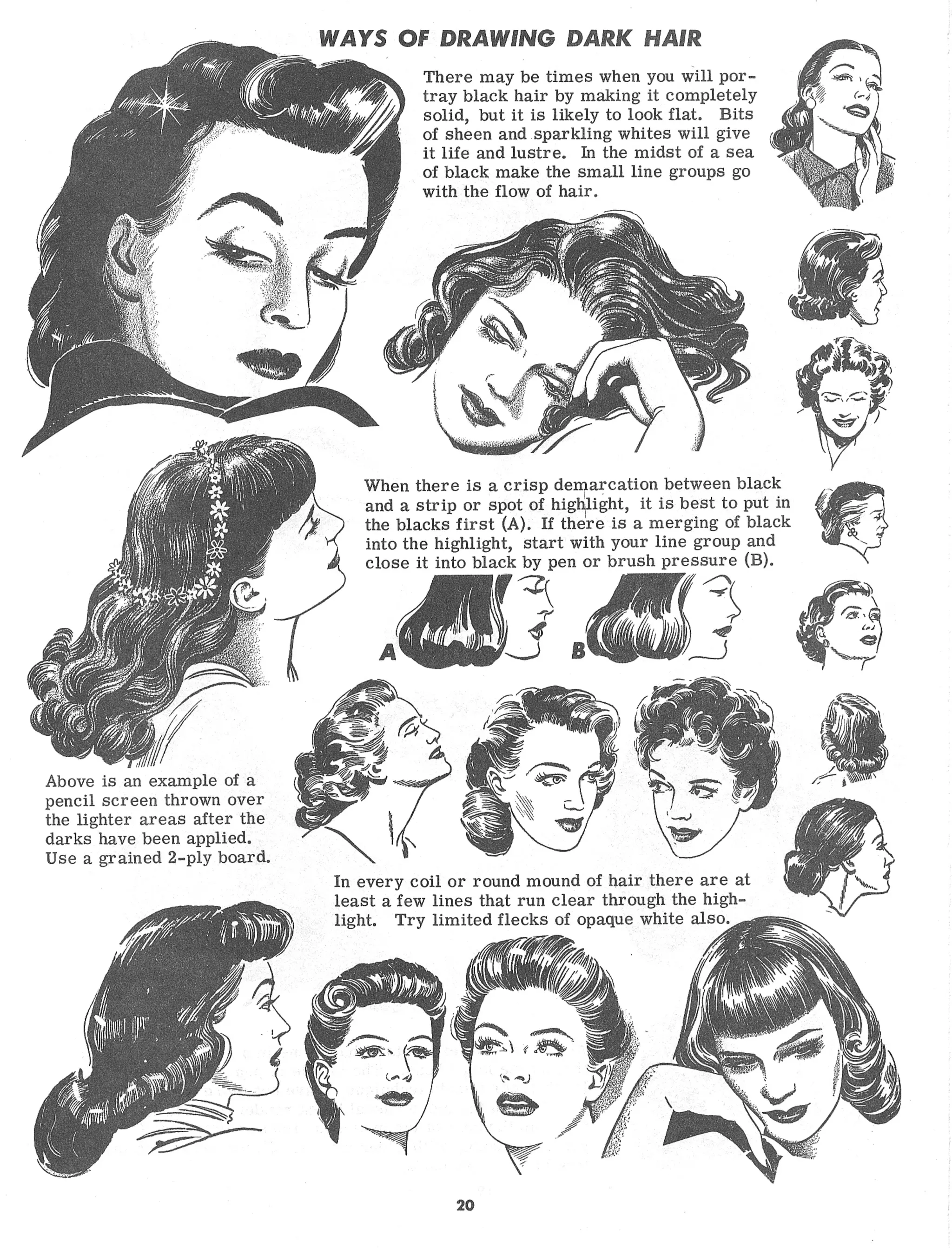 Jack hamm drawing the head and figure | PDF