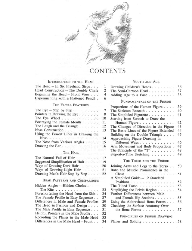 Jack hamm drawing the head and figure PDF