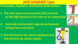 Jack hammer air pressure deals