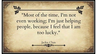 Jackie Chan Image Quotes