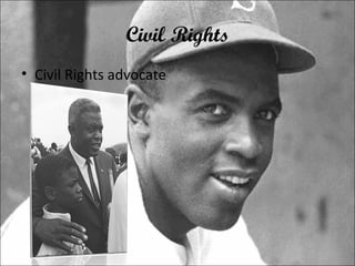 Civil Rights Civil Rights advocate 