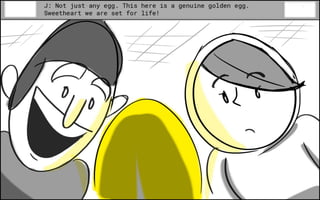 Jack Lays A Golden Egg - Schoolism Storyboard Assignment 03