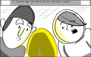 Jack Lays A Golden Egg - Schoolism Storyboard Assignment 03