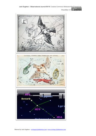 Jack Oughton – Observational Journal 09-10: Creative Commons Attribution-NonCommercial-

                                                                            ShareAlike 3.0




Material by Jack Oughton – writing@xijindustries.com | www.writing.xijindustries.com
 