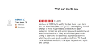 What our clients say
 