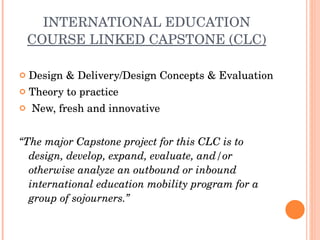 Capstone Presentation: SIT Graduate Institute | PPT