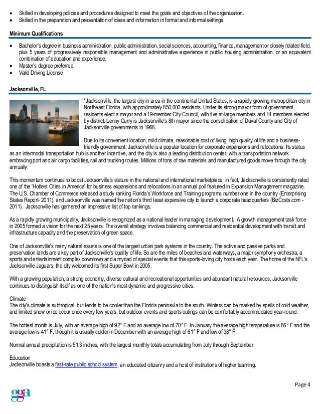 Jacksonville Housing AuthorityPresident/CEOPD