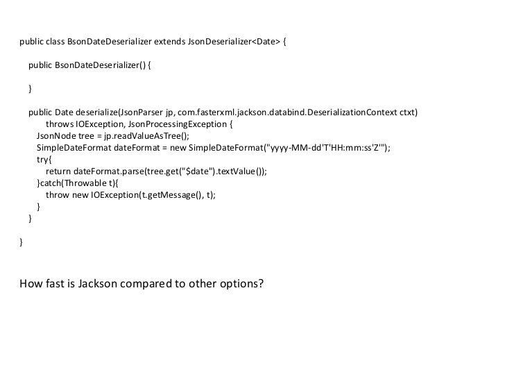 Jackson Json Serializer Exception