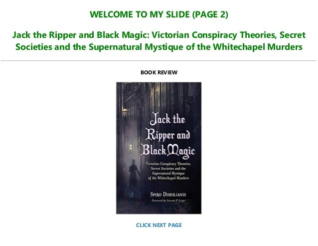 E Book Download Jack The Ripper And Black Magic Victorian Conspirac